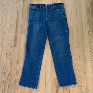 FRAME Denim Le Sylvie Slender Straight Jeans Size 27